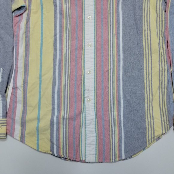 Ralph Lauren Custom Fit Oxford Shirt - Small - Str - Picture 3 of 9